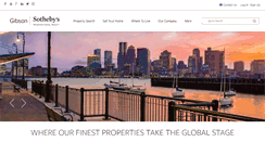 Desktop Screenshot of gibsonsothebysrealty.com